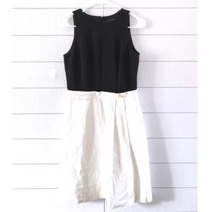 Cynthia Steffe Black White Sleeveless Dress